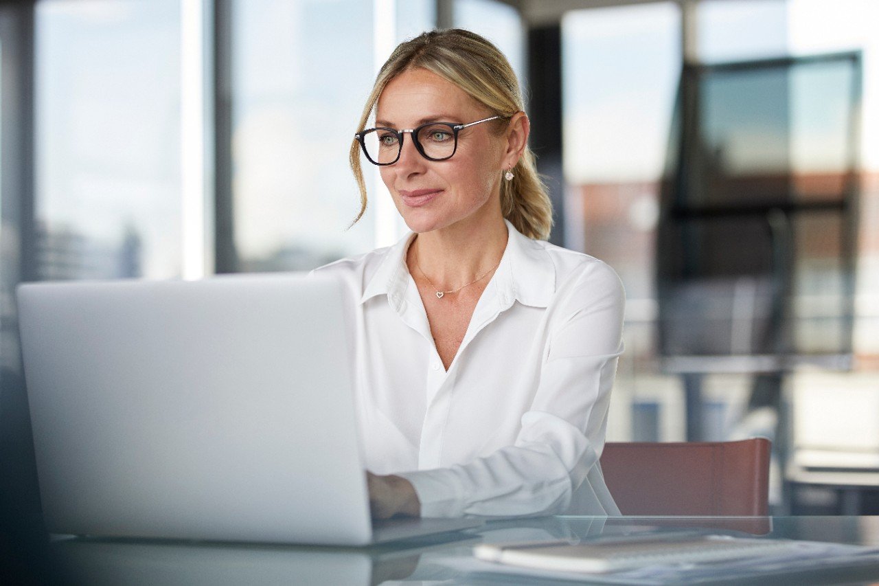 people using technology